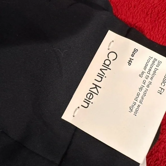 Calvin Klein Classic fit Dress Pants NWT - Picture 7 of 7